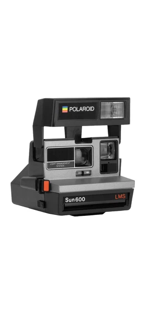 Cámara Polaroid 600 de colección edición limitada plateada LMS perfecto estado de funcionamiento