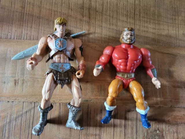 Motu, Masters Of The Universe, King Randor, Heman, Actionfiguren