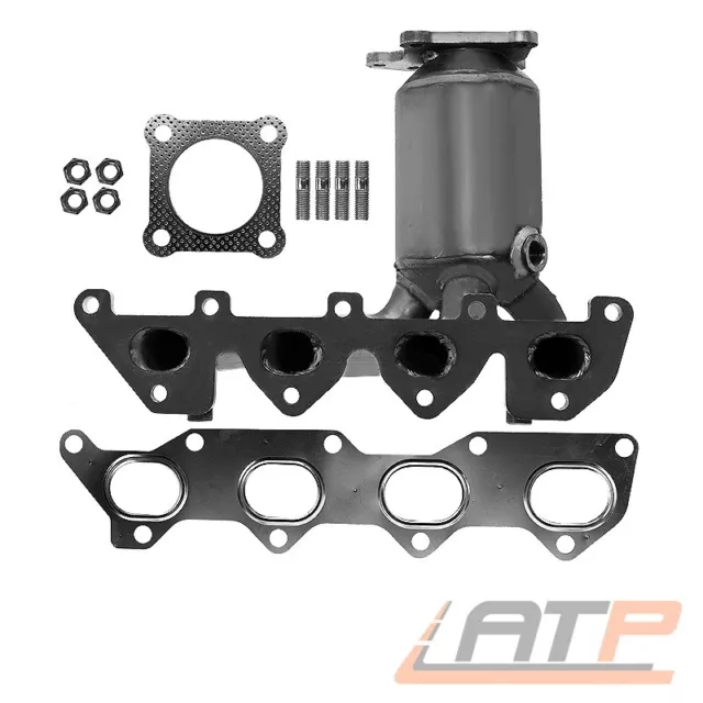 Krümmer-Kat Katalysator Vorkat Anbauteilen Für Seat Ibiza 3 6K 4 6L 04 Inca 1.4