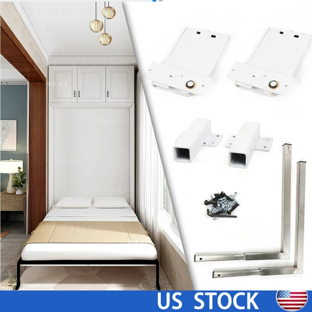 DIY MURPHY WALL Bed Springs Mechanism Hardware Kit Horizontal Size 90
