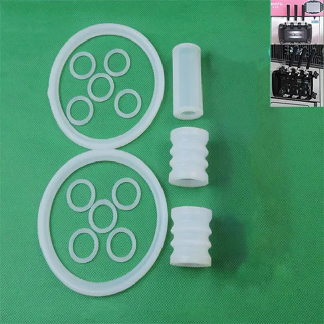 10x Rubber Ring Sealing Ring Tube Fit for YIKAFU YKF COOCO Serve Ice Cream Maker