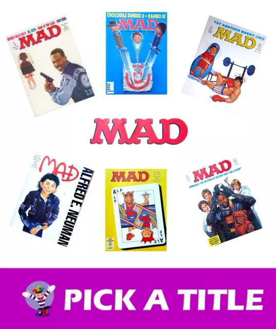 Mad Magazine Comic ~ AMERICAN HUMOR MAGAZINE ~ Many issue's to choose here..