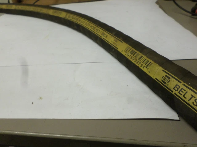 35 Inch Length Napa Heavy Duty Hose 653 1 Inch