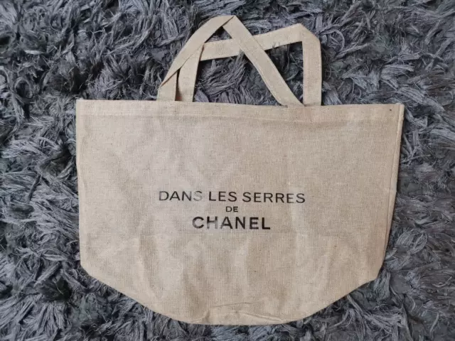 CHANEL DANS LES Serres De Chanel shopper Tote beach bag VIP Gift
