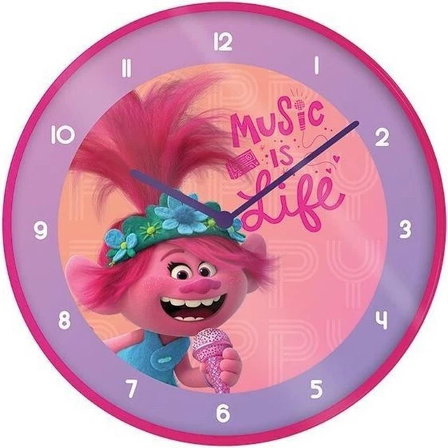 Trolls World Tour: Music Is Life Clock (Orologio Da Muro) - AA.VV.
