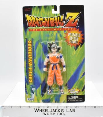 Goku Super Warriors The Saga Continues Dragonball Z Irwin Toy Funimation MOSC