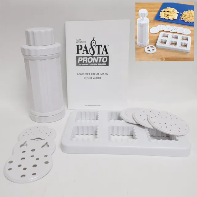 Fresco Pasta Maker Rodillo Máquina Espagueti Fideos Ravioli Cortador Cocina Kit