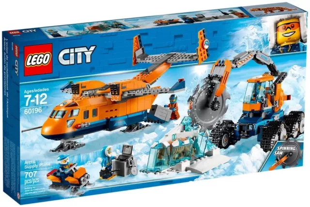 LEGO City 60196 - L'avion de ravitaillement arctique NEUF  SCELLE (voir photos)