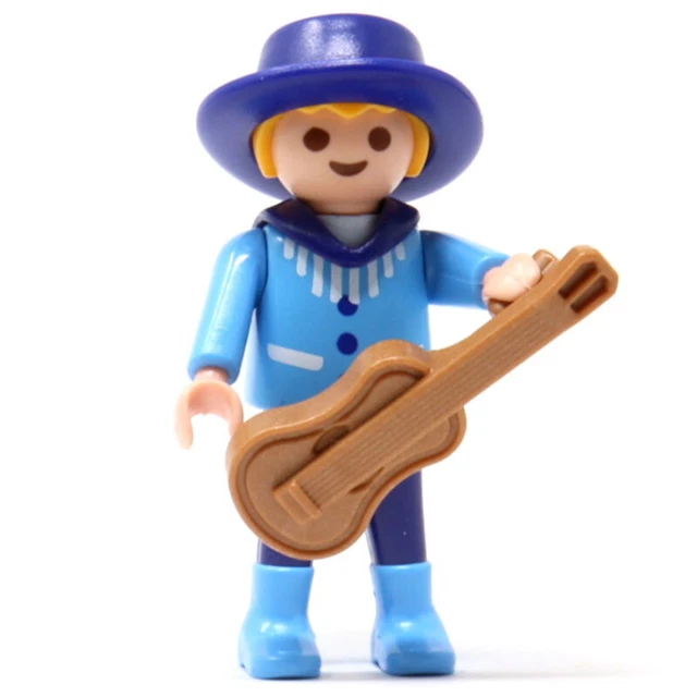 2 Vestes/gilets Avec Col Noir Pour Figurines Playmobil Western - Pièces Rares
