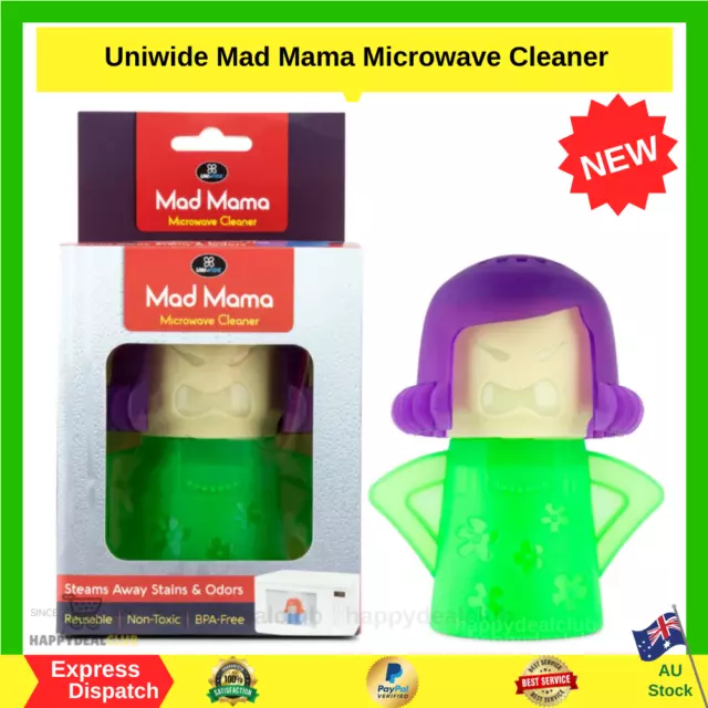 Mad Mama Microwave Oven Steam Cleaner Cleaning Tool Deodoriser Kitchen  Gadget - Bunnings Australia