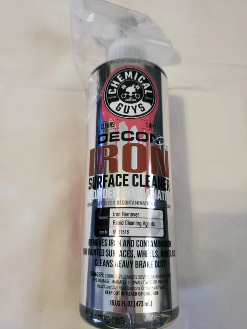 Two Face Chemical Guys Decon Pro Iron Remover & Wheel Cleaner 473mL Rust Remover - Foto 5