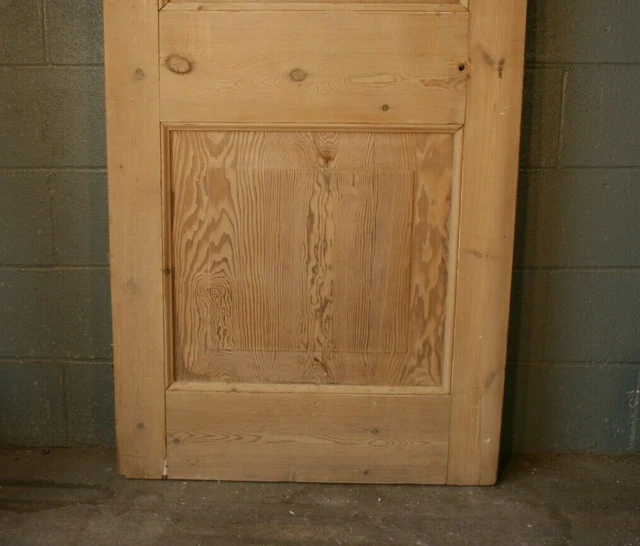 Reclaimed 1930's Pine Door Wooden 33 1/2" x 81" Internal  905 2