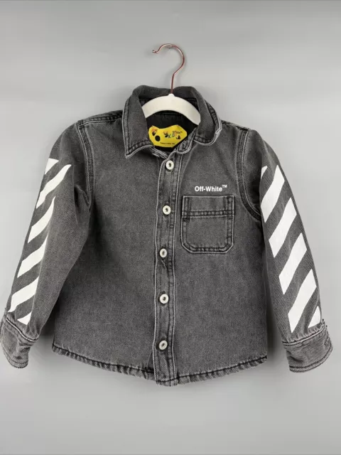 Off White TM Denim Black  Jacket 4 Years 3