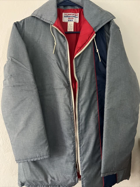 90s Floatation Coat AMERICA'S CUP MODEL #404 Vintage Sailing Safety Jacket