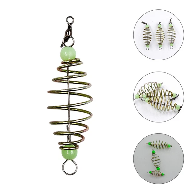 20pcs Fishing Lure Baits Glow Fishing Lures Fishing Feeder Fishing Glowing Bait
