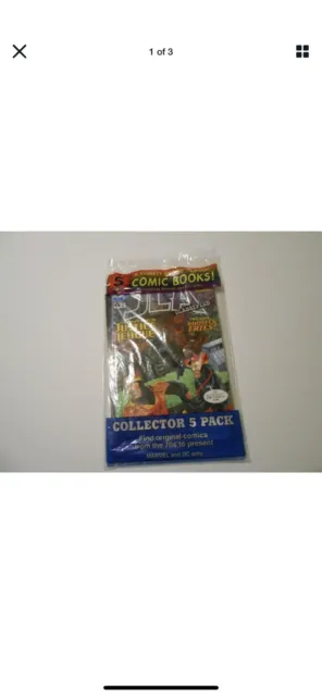 Marvel and DC Comic Book Collector 5 Pack NIP