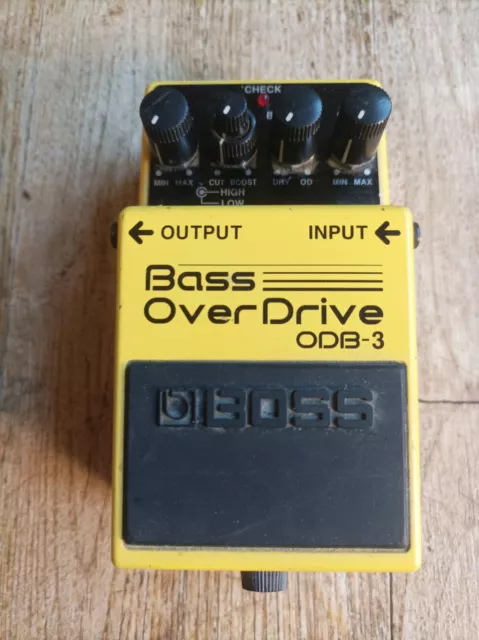 BOSS ODB-3 Bass Overdrive PEDALE D'EFFET / TESTED