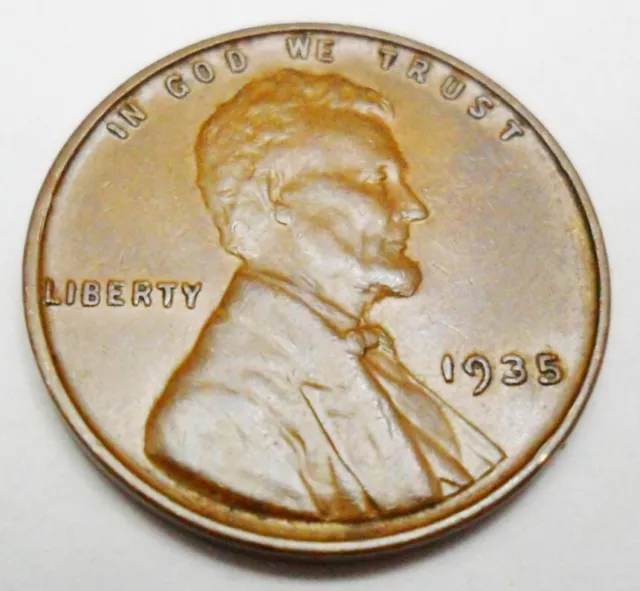 1935 P Lincoln Wheat Cent / Penny  AVE CIRCULATED  **FREE SHIPPING**