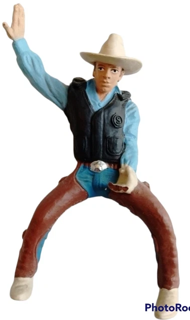 Schleich HORSE RIDER COWBOY Rodeo Man Retired