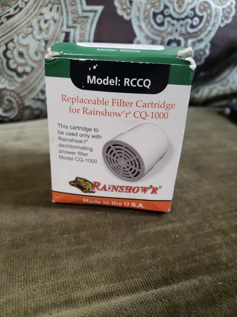 Cartucho de filtro de repuesto de plástico ABS para ducha Rainshow'r RCCQ para CQ-1000