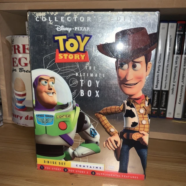 TOY STORY The Ultimate Toy Box Collectors Edition 3 Disc DVD
