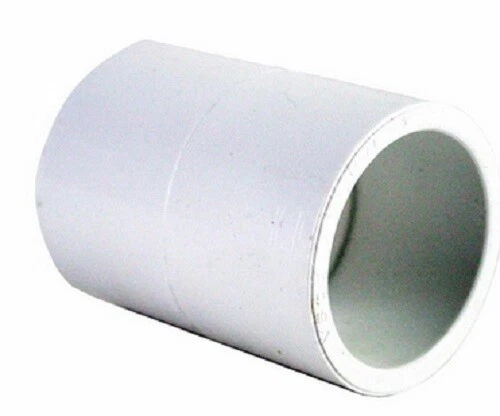 PRESSURE PVC COUPLING Cat#7 PN18 Solvent Welded, Fits Over Pipe- 100mm ...