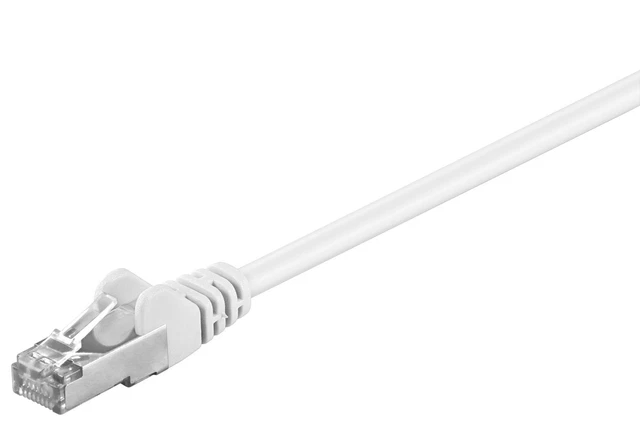 3x CAT 5e Netzwerkkabel, F/UTP; CAT 5-0750 F/UTP WEISS 7.5m