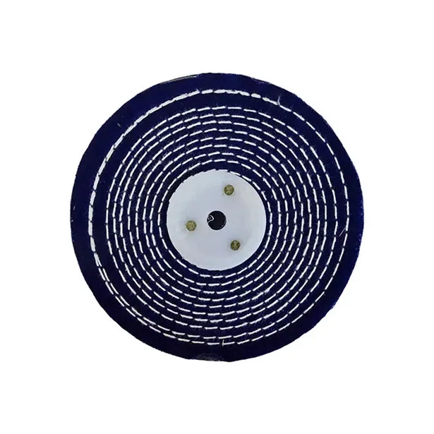 Josco 150Mm 2-Section Stitched Rag Polishing Buff - Australia Brand