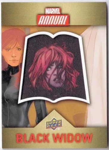 Marvel Annual 2016: Character Patch Card CP-4 Black Widow