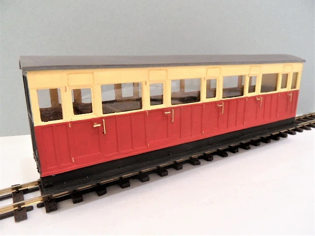 7MM NARROW GAUGE bogie coach body kit - 5 compartment coach £16.32 ...