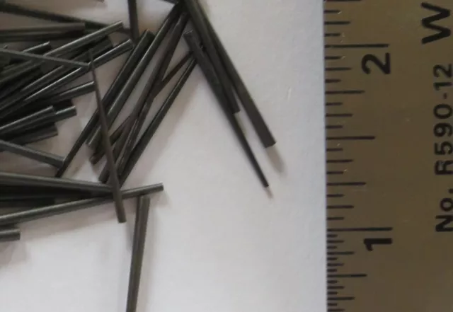 Steel Clock Tapered Pins - Assorted sizes - Package of 100 3