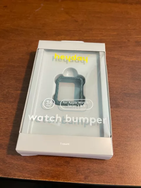 Heyday Watch Bumper for Apple Watch 38mm Series 2 & 3  Green Snakeskin