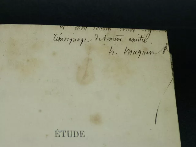 MAGNAN Etudes géologiques MINERALOGIE GEOLOGIE SCIENCES MANUSCRIT PLANCHES 1869 3