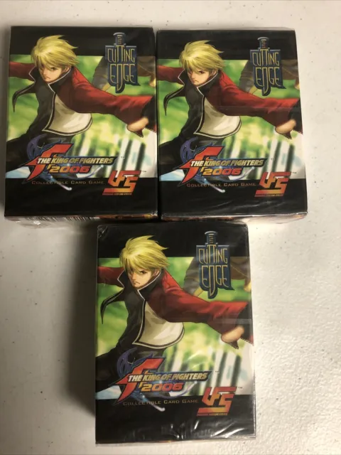 3-UFS Rock Howard Starter Decks NEW King of Fighters Universal Fighting System🔥