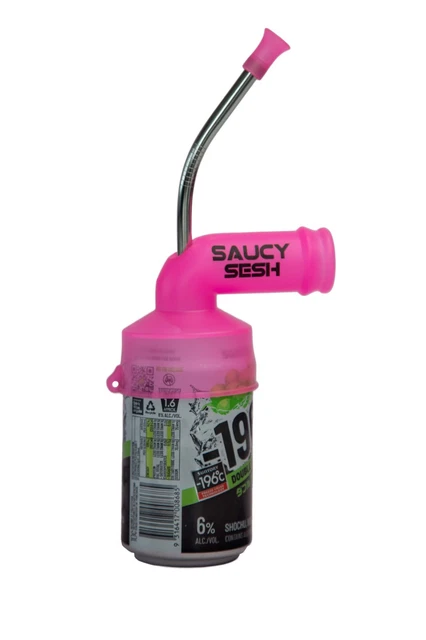 Snorkel Beer Can Drinking Funnel Straw Games Party Entertainment - [Saucy Sesh]