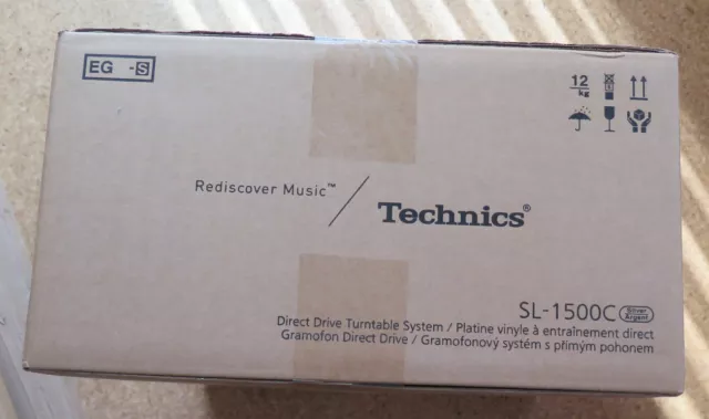 Plattenspieler Technics SL-1500C EG-S - unbenutzt, originalverpackt