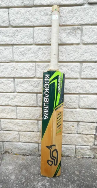 Kookaburra~English Willow~Kahuna Handcrafted Cricket Bat~Used~ Plus Bat Cover~