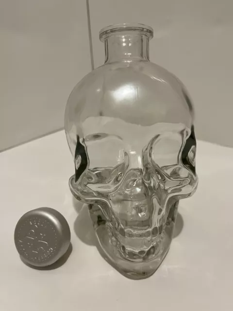 Crystal Head Vodka Skull Bottle Empty w/Original Stopper