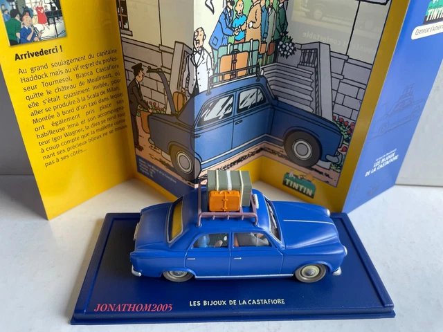PEUGEOT 403 LE TAXI DE MOULINSART - TIN TIN 1/24 + LIBRETTO PEUGEOT 403 LE TAXI DE MOULINSART - TIN TIN 1/24 + LIBRETTO