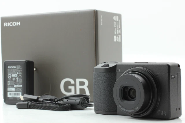 [Unused New] Ricoh GR III 24.2MP APS-C Compact Digital Black Camera From JAPAN