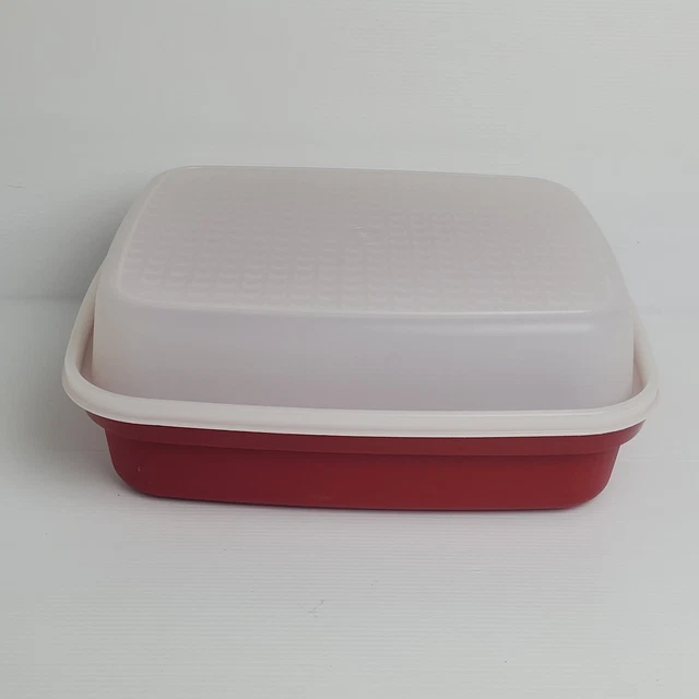 TUPPERWARE SEASON SERVE Marinator Meat Marinade Rectangular Container