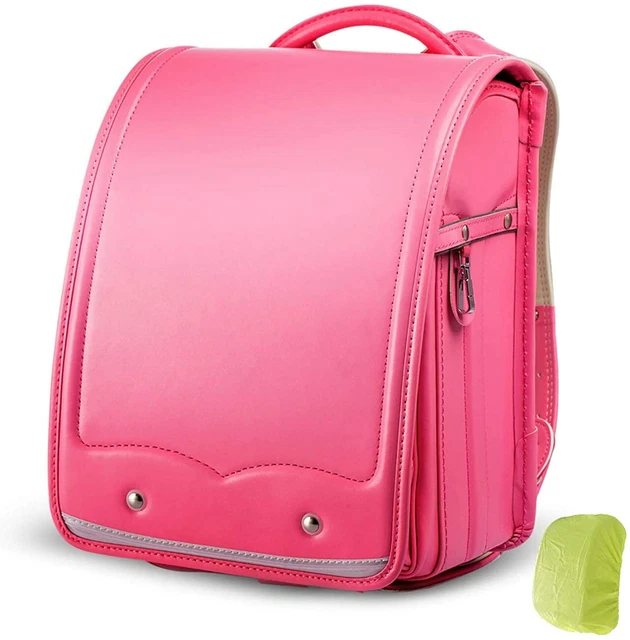 NEW OVERMONT RANDOSERU Backpack School Bag for Girls Pink