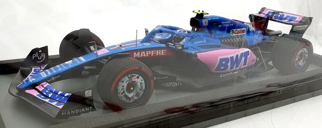 Spark 1/18 Alpine A521 - Victoire Ocon Hongrie 2021 - Edition Signée