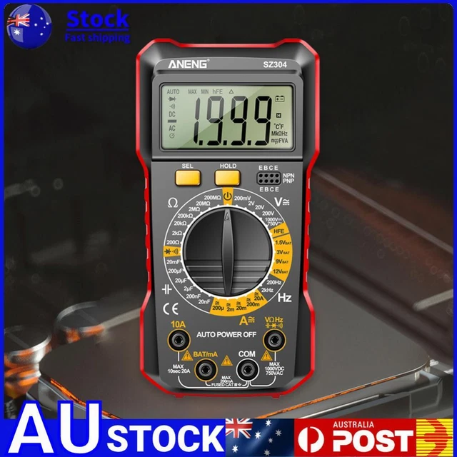 Handheld NCV Multimeter Digital Multimeter AC/DC Voltage Tester Electrical Tools