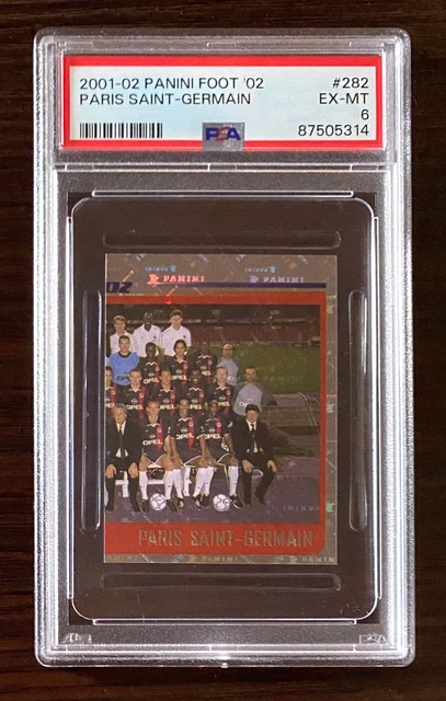 Vignette PANINI AUGUSTINE OKOCHA N°268 B PSG FOOT 2000