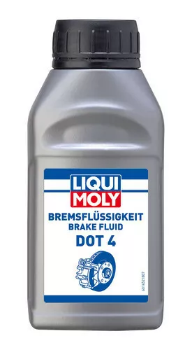 Dot 4 Brake Fluid Liqui Moly 3091 Synthetic Fluid For All Brake Systems 250ml 2