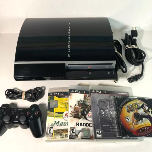  Sony Playstation 3 80GB Game System BluRay HDMI