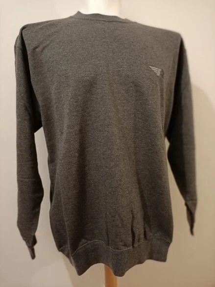 felpa uomo estiva manica lunga 100 % cotone by Rojal Gard. Tg: L, XL, 2XL