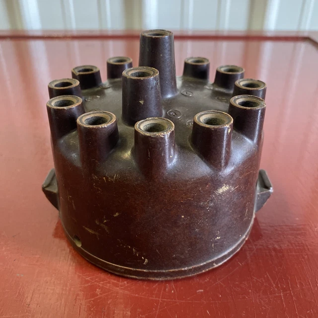 1930 's 1940 's DELCO REMY TWIN SIX IGNITION DISTRIBUTOR CAP AMERICAN LAFRANCE