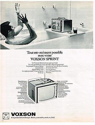 Brandt 110° électronique TV Advertising Publicité AD Vintage Années 70' 